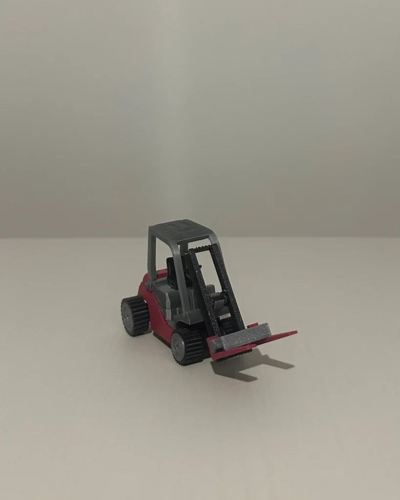 Mini Forklift – Dekoratif Masaüstü Figürü