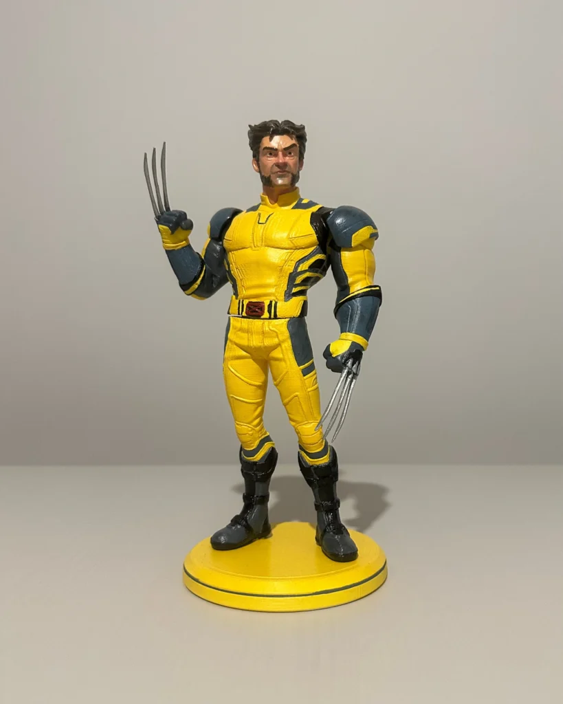 Wolverine’den İlham Alan Savaşçı – Koleksiyon Figürü – Premium El Boyaması
