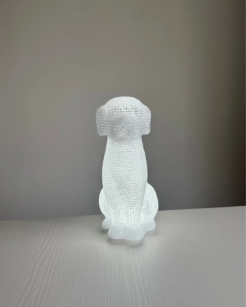 Eros – Köpek Dostun Silüeti Lamba görsel 3