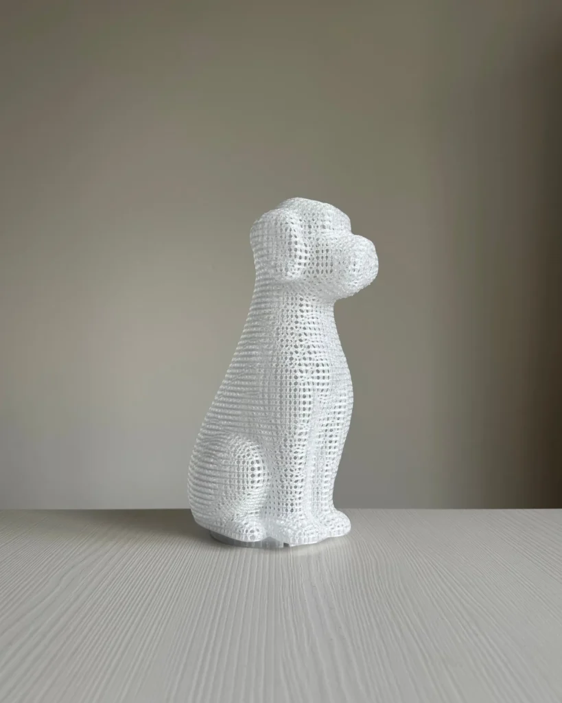 Eros – Köpek Dostun Silüeti Lamba görsel 4