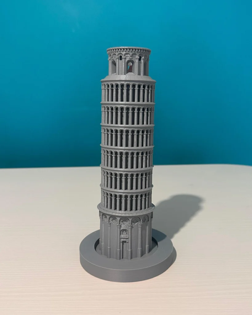 Pisa Kulesi Dekor görsel 3