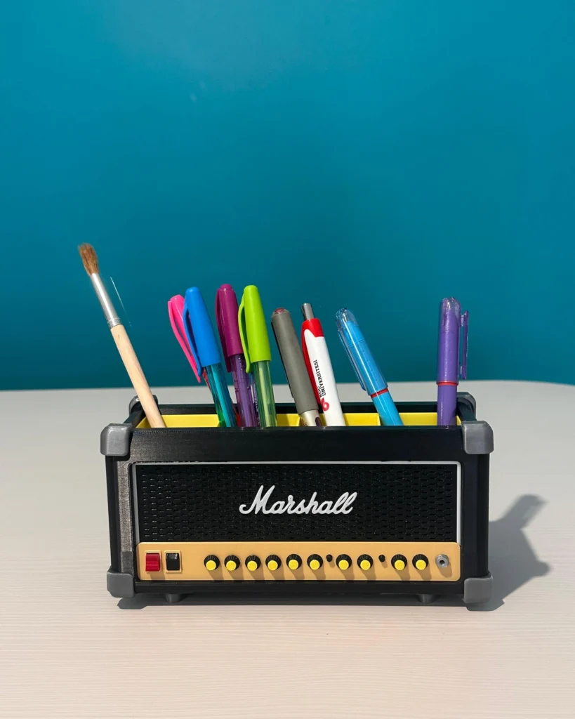 Retro Amfi Tasarımlı Dekoratif Organizer görsel 3