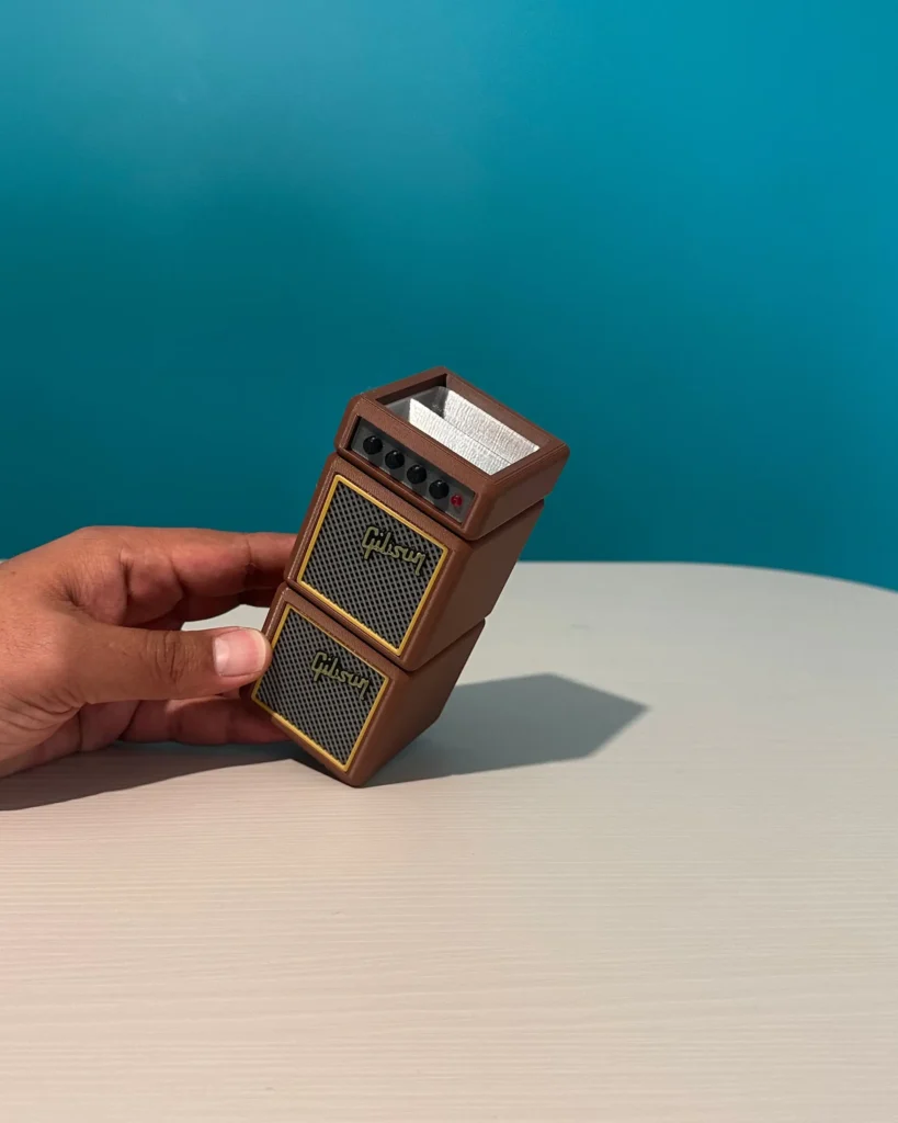 Vintage Amfi Tasarım Kalemlik – Mini Masaüstü Organizer görsel 2