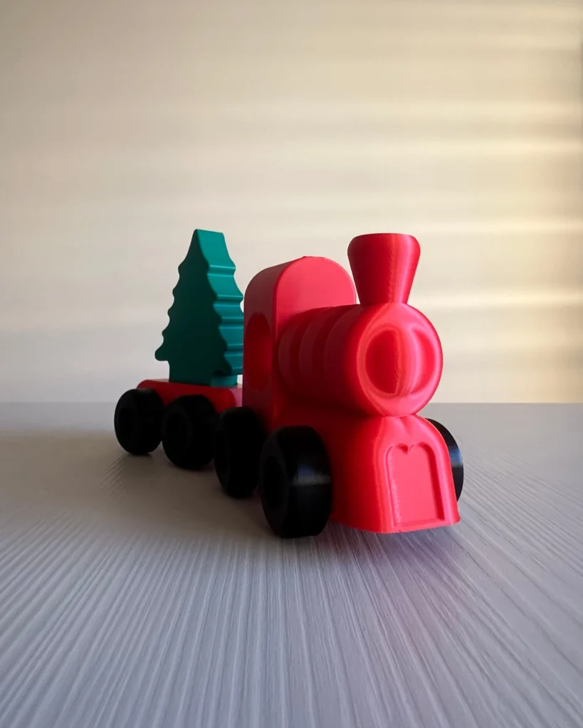 Yılbaşı Treni – Hareketli Parçalı Dekoratif Oyuncak & Dekor