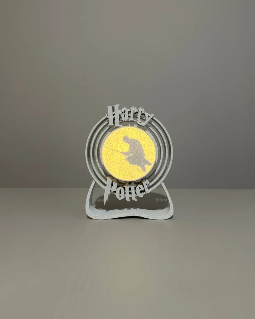 Harry Potter’dan İlham Alan Silüet Masa Lambası – Aydınlatma
